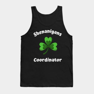 Shenanigans Coordinator St Patricks Day 2023 Tank Top